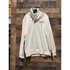Sean John - Off white-Button Neck- Pullover - Size 2X